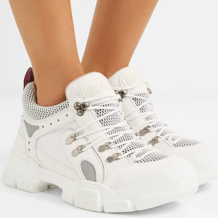 Alternative view of Giày Gucci Flashtrek 'White' 543162-GGZ80-9087
