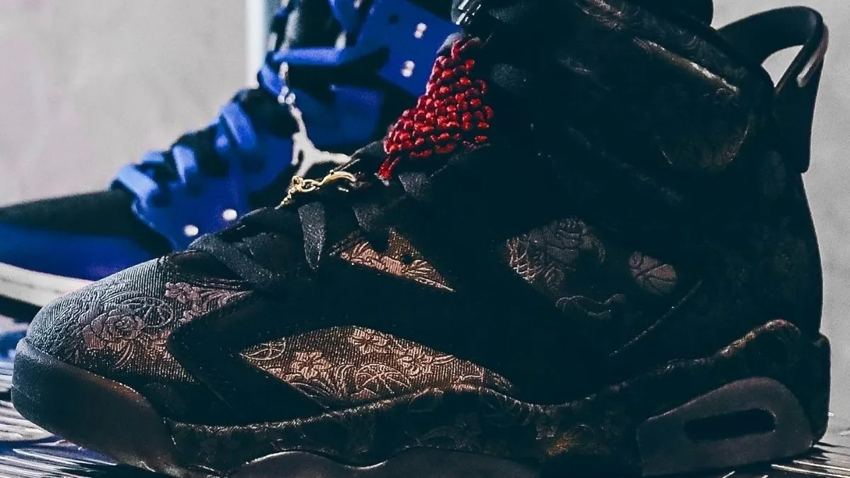 Giày Nike Wmns Air Jordan 6 Retro 'Singles Day' DB9818-001 - Ảnh 6