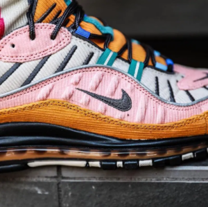 Alternative view of Giày Nike Air Max 98 'Corduroy Pack Orange' CQ7513-814