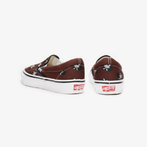 Giay Vans Wacko Maria x OG Classic Slip-On 'Brown Records VN0A45JK595