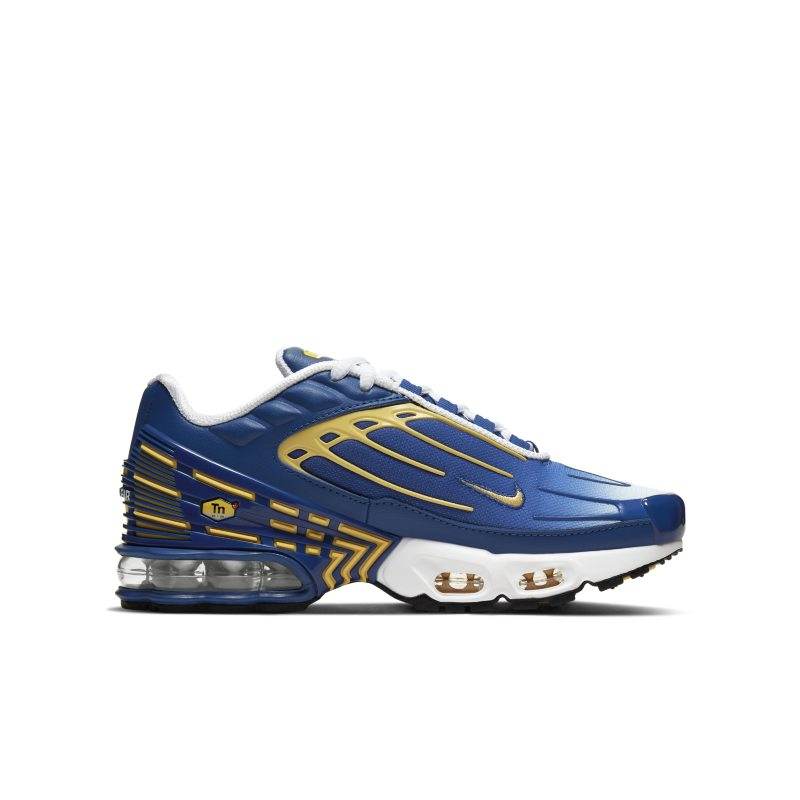 Giày Nike Air Max Plus 3 GS 'Deep Royal Topaz Gold' CD6871-402 - Ảnh 2