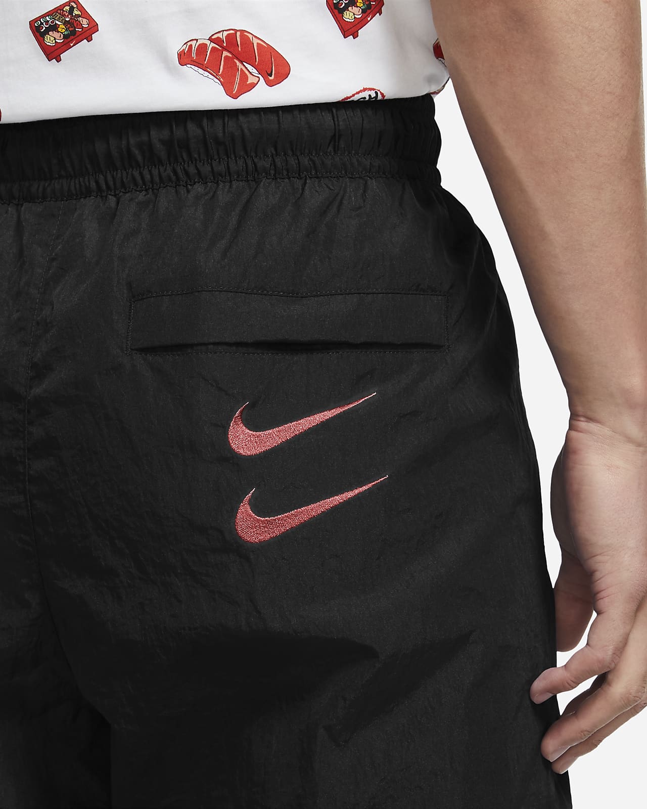 Quần Nike Swoosh Logo Woven Pants CU3891-011 - Ảnh 3