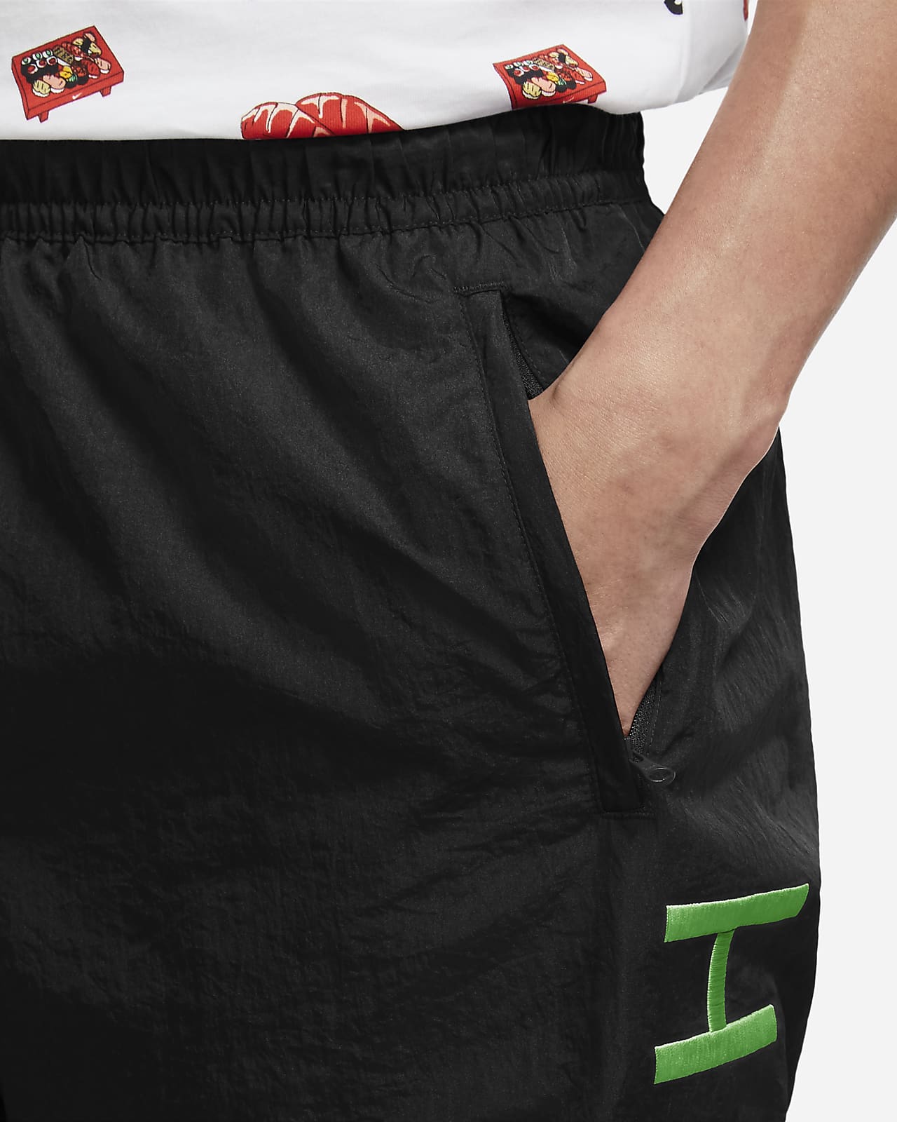 Quần Nike Swoosh Logo Woven Pants CU3891-011 - Ảnh 4