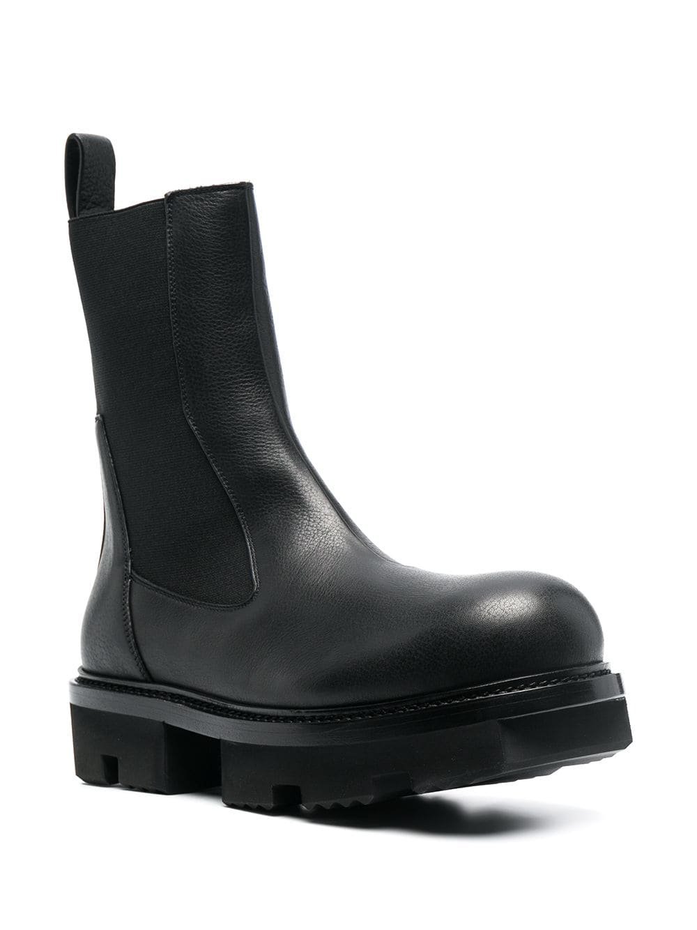 Giày Rick Owens Beatle Megatooth Leather Boots RP21S3855 - Ảnh 4