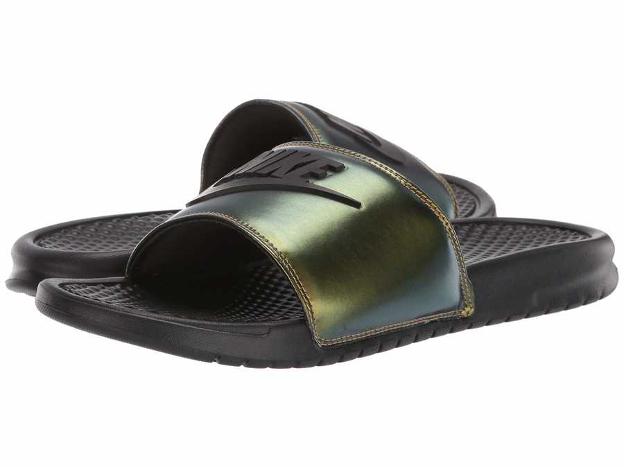 Dép Nike Benassi JDI SE 'Electro Green' AJ6745-003 - Ảnh 2