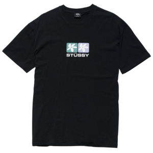 Áo Stussy Daisy SS Tee Black