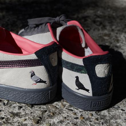Giày Puma Suede atmos x Jeff Staple 'Pigeon and Crow' 381160-01 - Ảnh 4