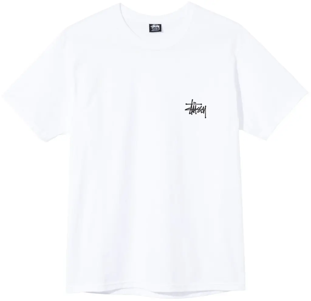 Áo Stussy Basic T-Shirt White