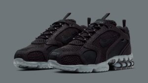 Alternative view of Giày Nike Stussy x Air Zoom Spiridon Caged 2 'Black Cool Grey' CQ5486-001