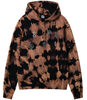 Ao Stussy x Dries Van Noten Bandana Hoodie 'Camel'