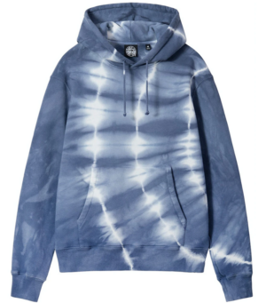 Ao Stussy x Dries Van Noten Tie Dye Hoodie 'Blue'