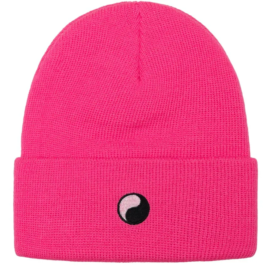 Mu Stussy x Our Legacy Work Shop Yin Yang Beanie 'Fucshia'