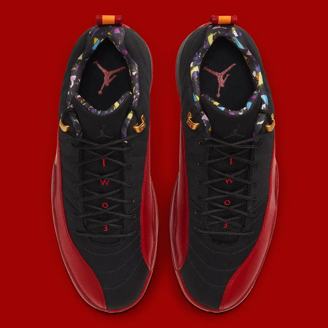Alternative view of Giày Nike Air Jordan 12 Low SE GS 'Super Bowl' DH9695-001