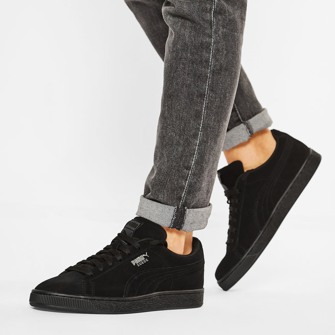 Giày Puma Suede Classic 'Black' 352634-77 - Ảnh 5