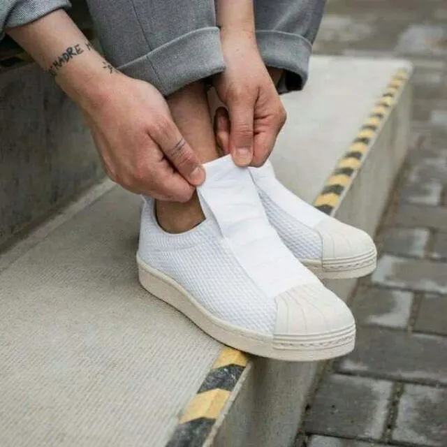 Giay Adidas Wmns Superstar BW35 Slip On 'White' BY2949