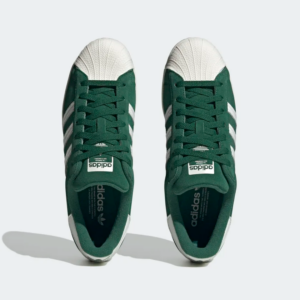 Giay Adidas Superstar 'Dark Green Core White' IE4605