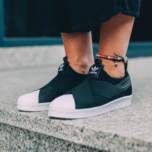 Alternative view of Giày Adidas Superstar Slip On 'Core Black Cloud White' S81337