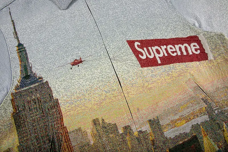 Alternative view of Áo Supreme Aerial Tapestry Harrington Jacket Multicolor SUP-AETHJMC