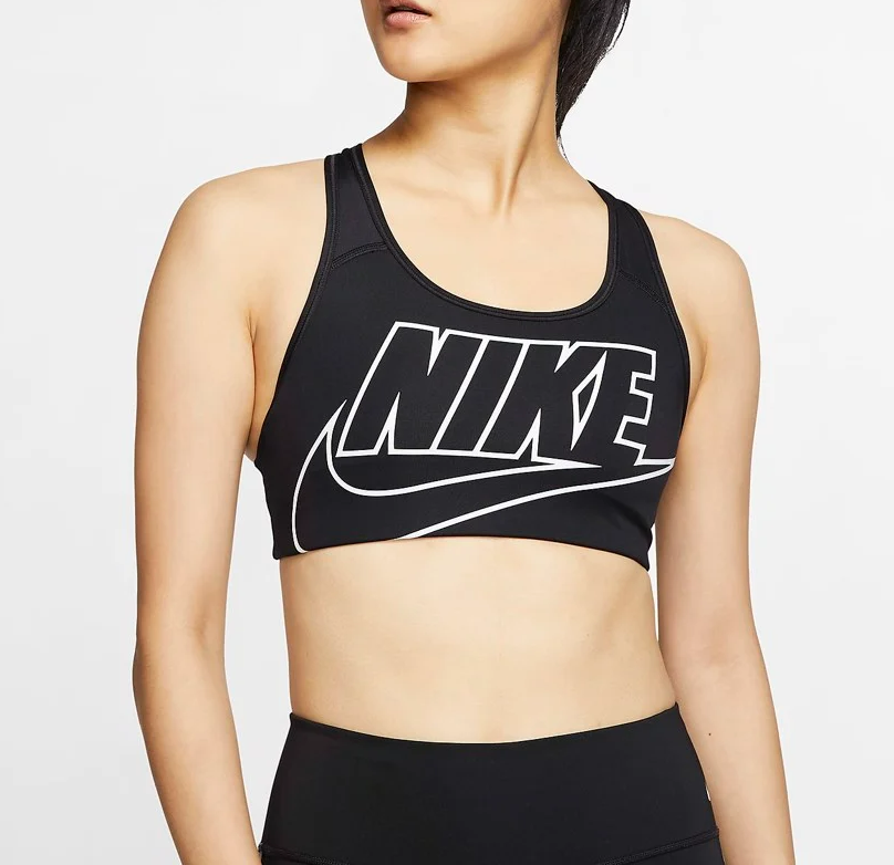 Áo Nike Swoosh Sports Bra 'Black' BV3644-010 - Ảnh 6