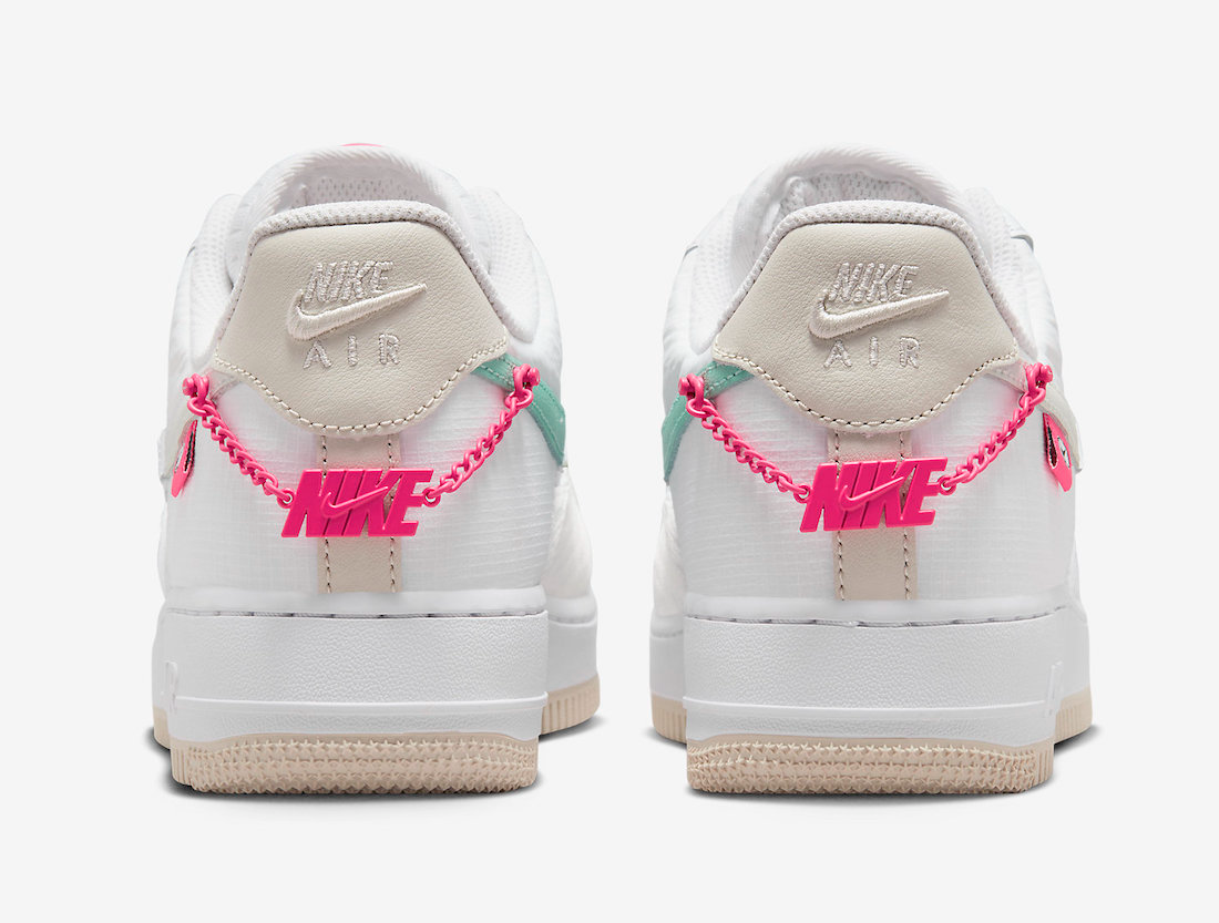 Giay Nike Air Force 1 Low 'Pink Bling' DX6061-111