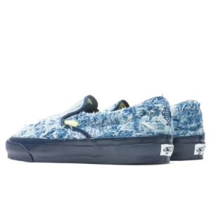 Giay Vans FDMTL x OG Classic Slip-On 'Indigo Distressed' VN0A45JK5WP