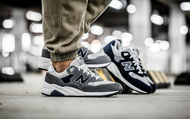 Giày New Balance 580 'Grey Navy' CMT580CA - Ảnh 7