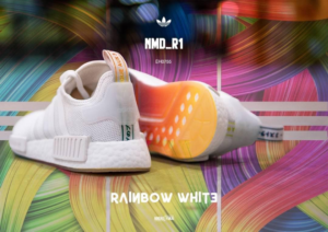 Alternative view of Giày Adidas NMD R1 J Rainbow Sole EH0755