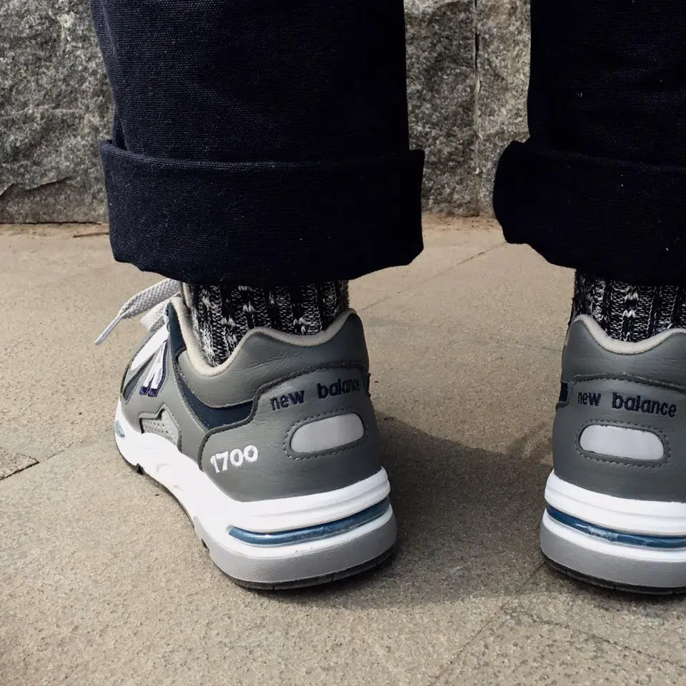 Alternative view of Giày New Balance 1700 Made In USA 'Grey' M1700GRA