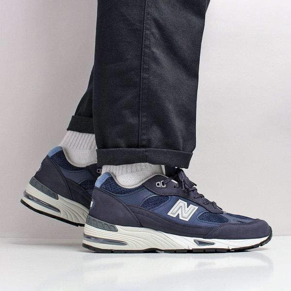 Giày New Balance 991 Made in England 'Bluesman' M991NVT - Ảnh 2