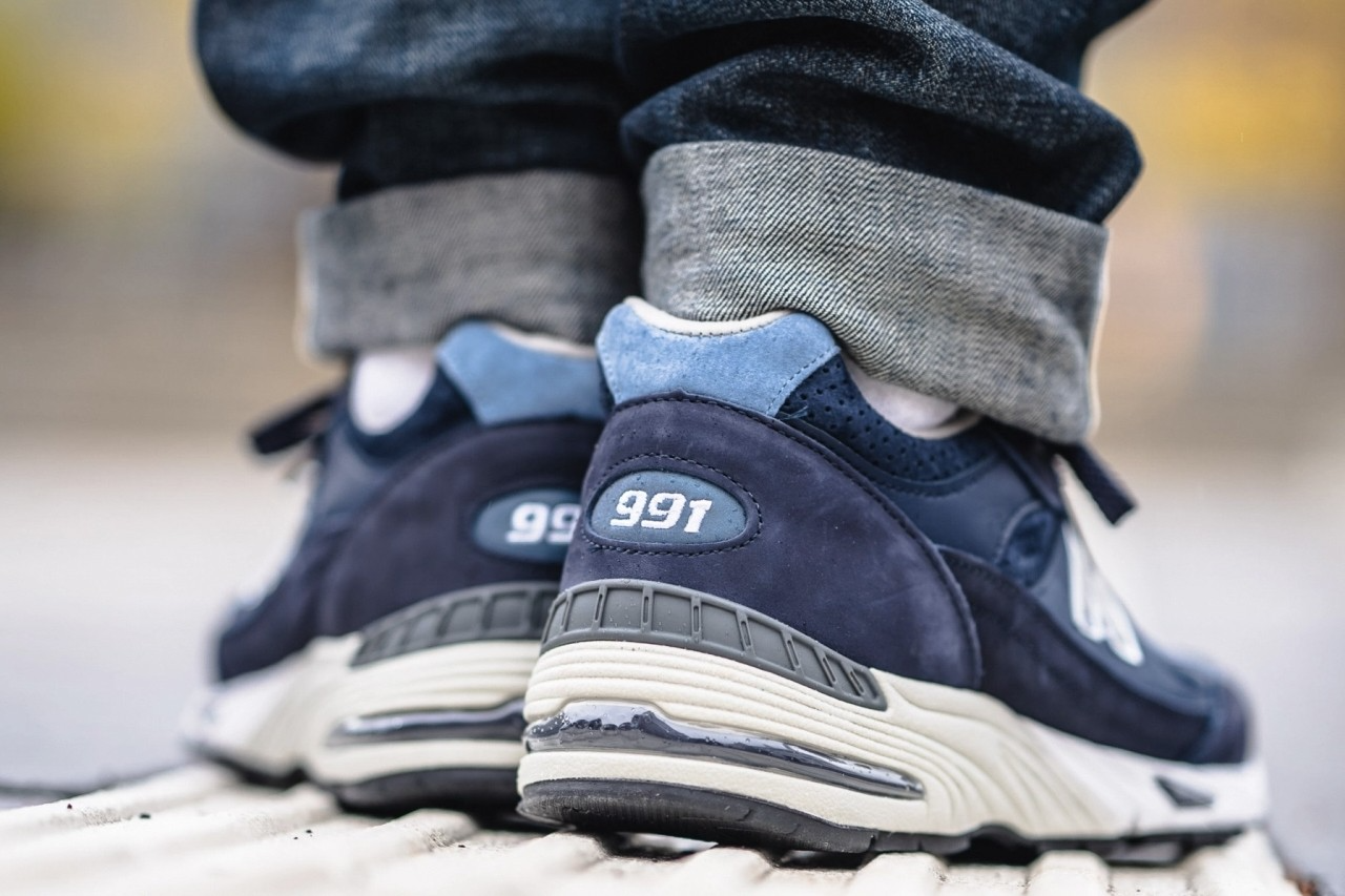 Giày New Balance 991 Made in England 'Bluesman' M991NVT - Ảnh 4
