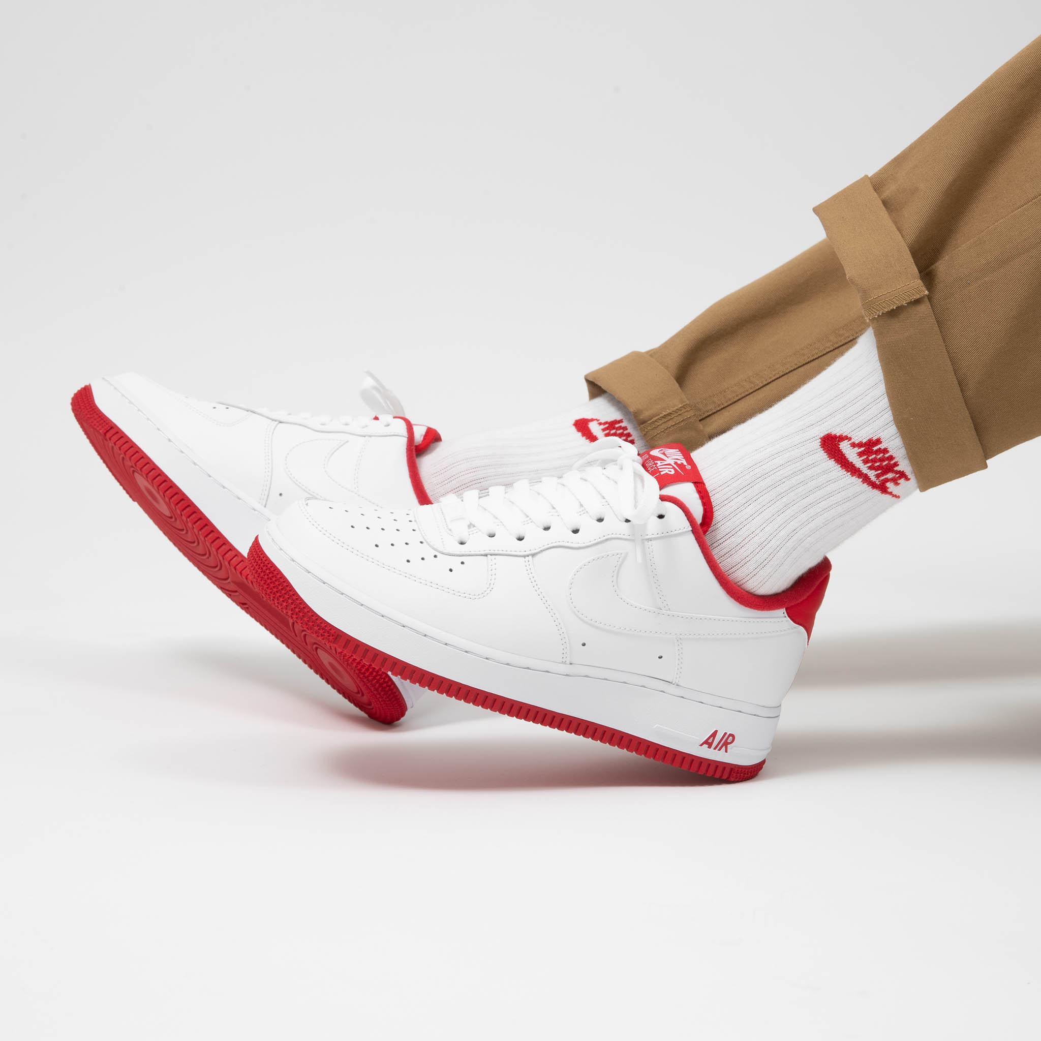 Giày Nike Air Force 1 Low 'University Red' CD0884-101 - Ảnh 2