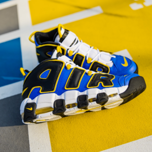 Alternative view of Giày Nike Air More Uptempo 'Peace, Love, and Basketball' DC1399-400