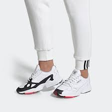 Alternative view of Giày Adidas Wmns Falcon 'Cloud White Pink' EE5308