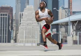 Giày Nike Jordan Jumpman Diamond Mid PF 'University Red' CI1205-006 - Ảnh 4