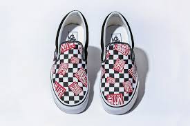 Alternative view of Giày Vans Classic Slip-On 'Off The Wall Check' VN0A38F7RO2