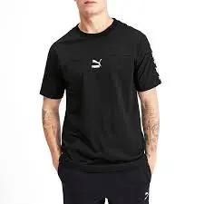 Alternative view of Puma XTG Short Sleeve Tee Top Black 595309-01