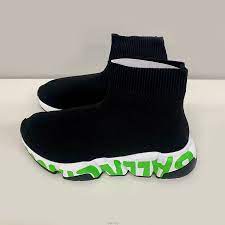 Alternative view of Giày Balenciaga Wmns Speed 'Black' 605942-W05GY-1935