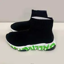 Alternative view of Giày Balenciaga Wmns Speed 'Black' 605942-W05GY-1935