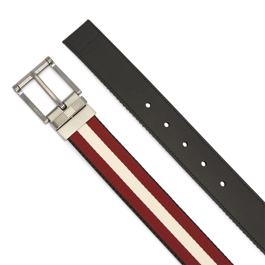 Thắt Lưng Bally Taylan Belt 'Black' TAYLAN-35-M556 - Ảnh 4