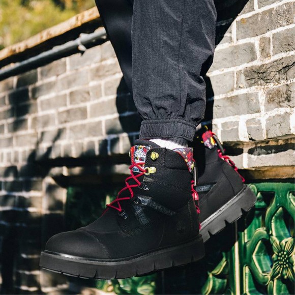 Giày Timberland RAYWOOD EK 6-INCH WATERPROOF BOOTS BLACK A2PWH - Ảnh 2