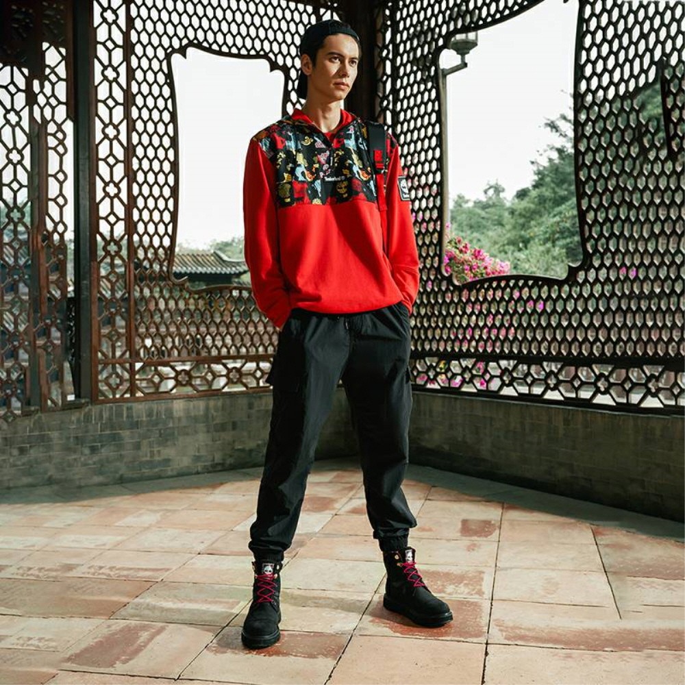 Giày Timberland RAYWOOD EK 6-INCH WATERPROOF BOOTS BLACK A2PWH - Ảnh 3