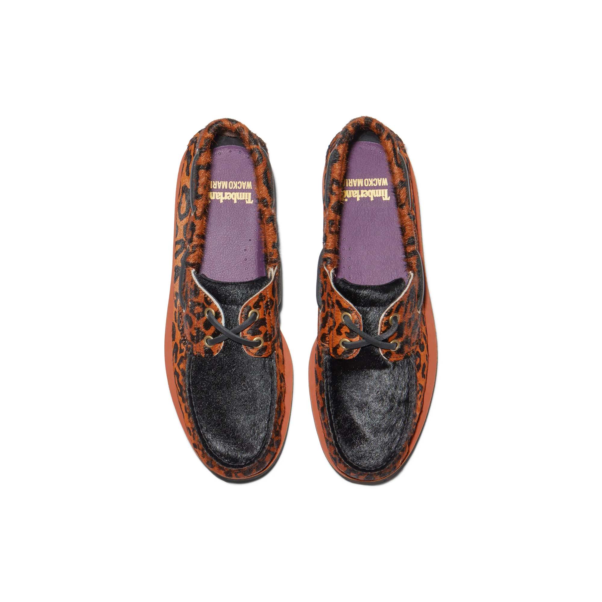 Giay Timberland Classic Boat 2 Eye 'Wacko Maria Brown Leopard' A5YYB