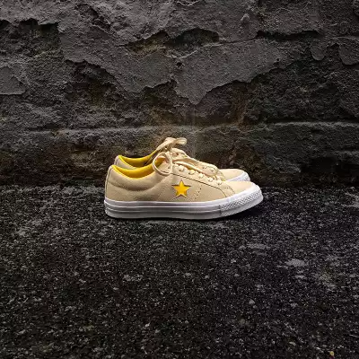 Giày Converse One Star Low 'Beige Yellow' 159814C - Ảnh 5