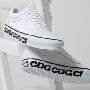 Giay Vans Old Skool Commes des Garcons 'White' VN0A4P3XQLZ