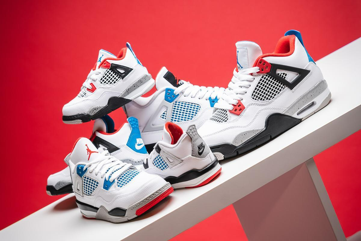 Giày Nike Air Jordan 4 Retro SE GS 'What The 4' 408452-146 - Ảnh 6