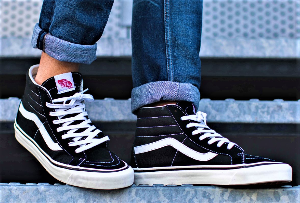 Giày Vans Sk8-Hi 38 DX 'Anaheim Factory Black' VN0A38GFPXC - Ảnh 6