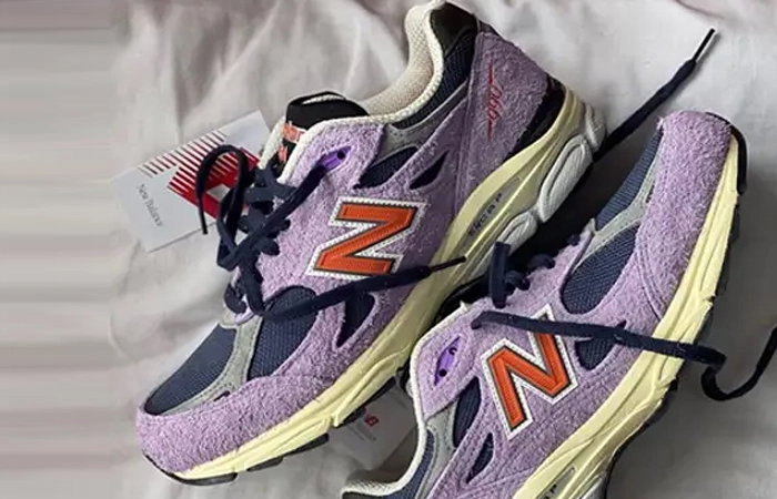 Giày New Balance 990v3 Made in USA 'Raw Amethyst' M990TD3 - Ảnh 6