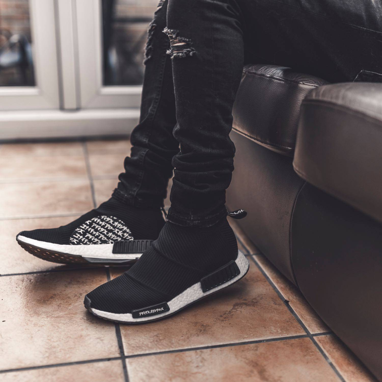 Giày Adidas United Arrows and Sons x NMD_CS1 PK 'Core Black' CG3604 - Ảnh 4