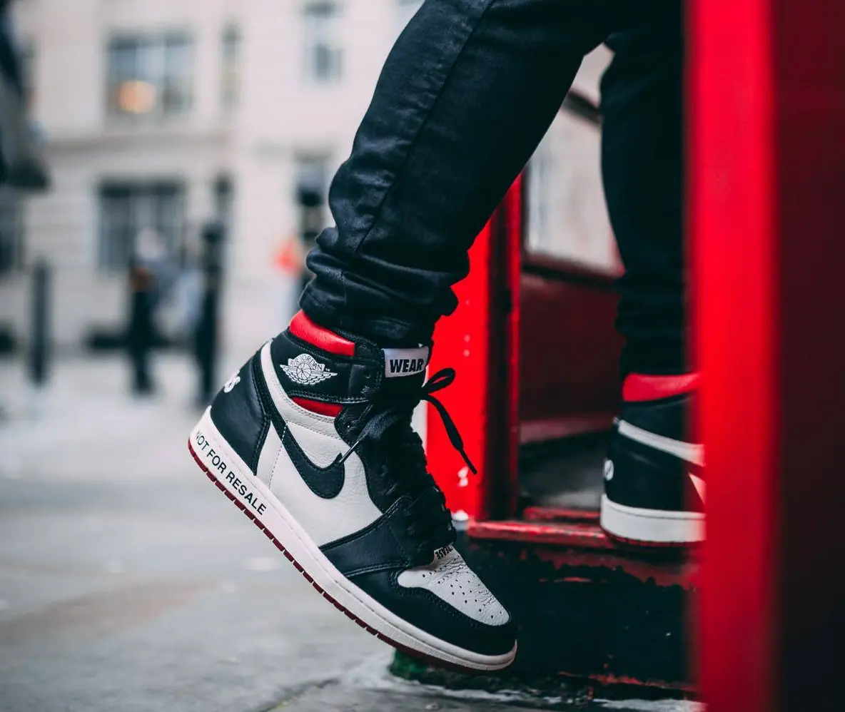 Alternative view of Giày Nike Air Jordan 1 Retro High OG NRG 'Not For Resale' 861428-106