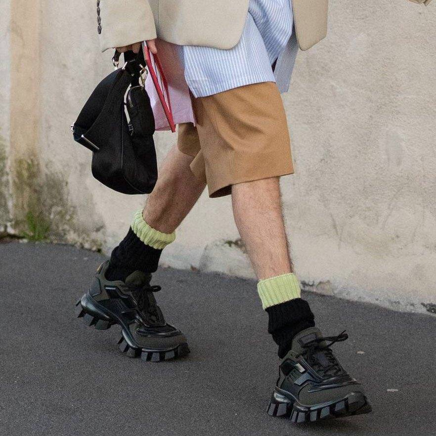 Giày Prada Cloudbust Thunder Knit 'Black' 2EG293-3KZU-F0002 - Ảnh 4